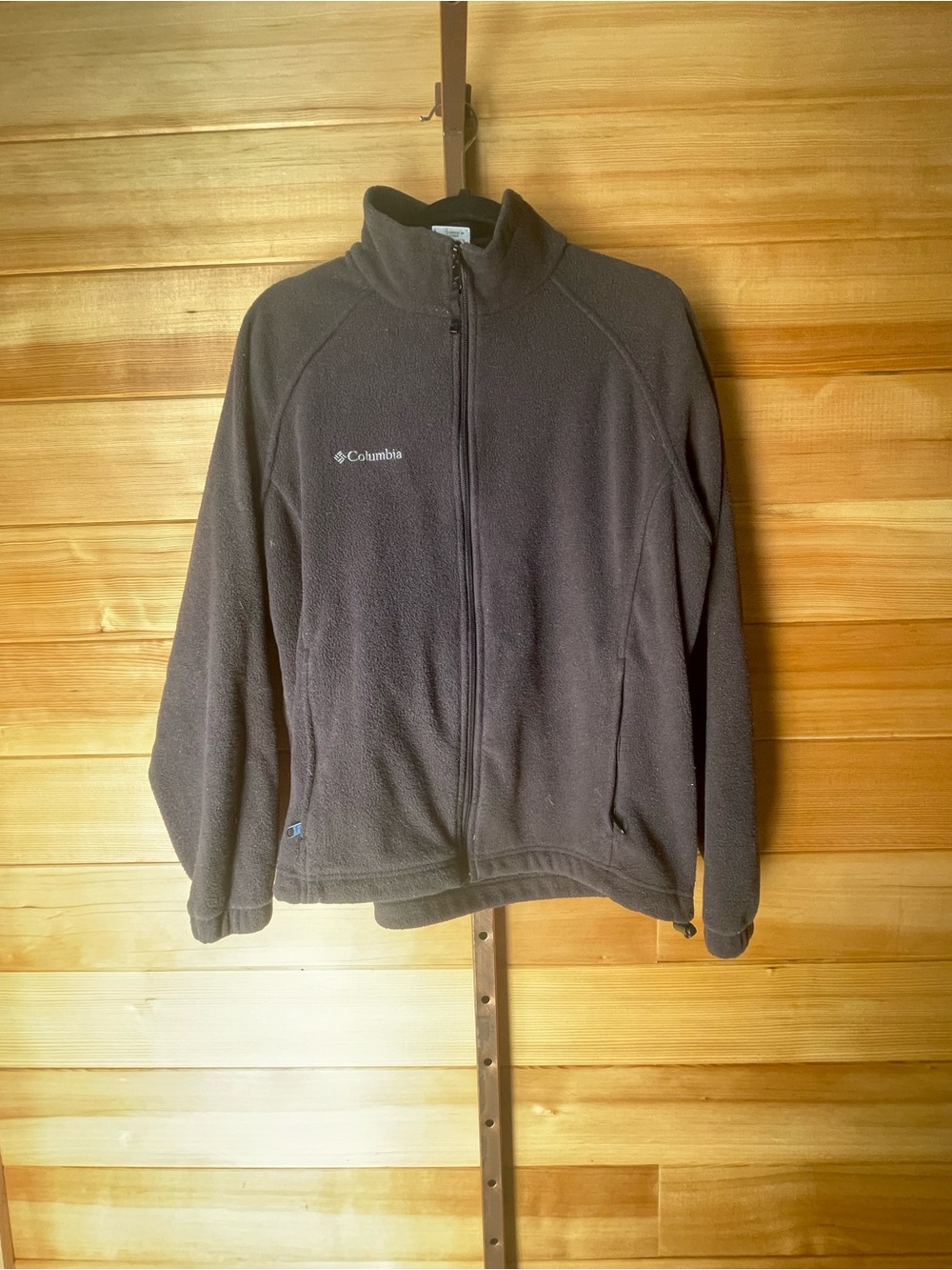 Columbia Women’s Black Full-Zip Performance Fleece Jacket Large
